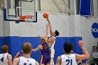 MBBall vs Emerson  Wheaton College Men's Basketball vs Emerson College is the first round of the NEWMAC Basketball Championships. - Photo By: KEITH NORDSTROM : Wheaton, basketball, NEWMAC MBBall2024